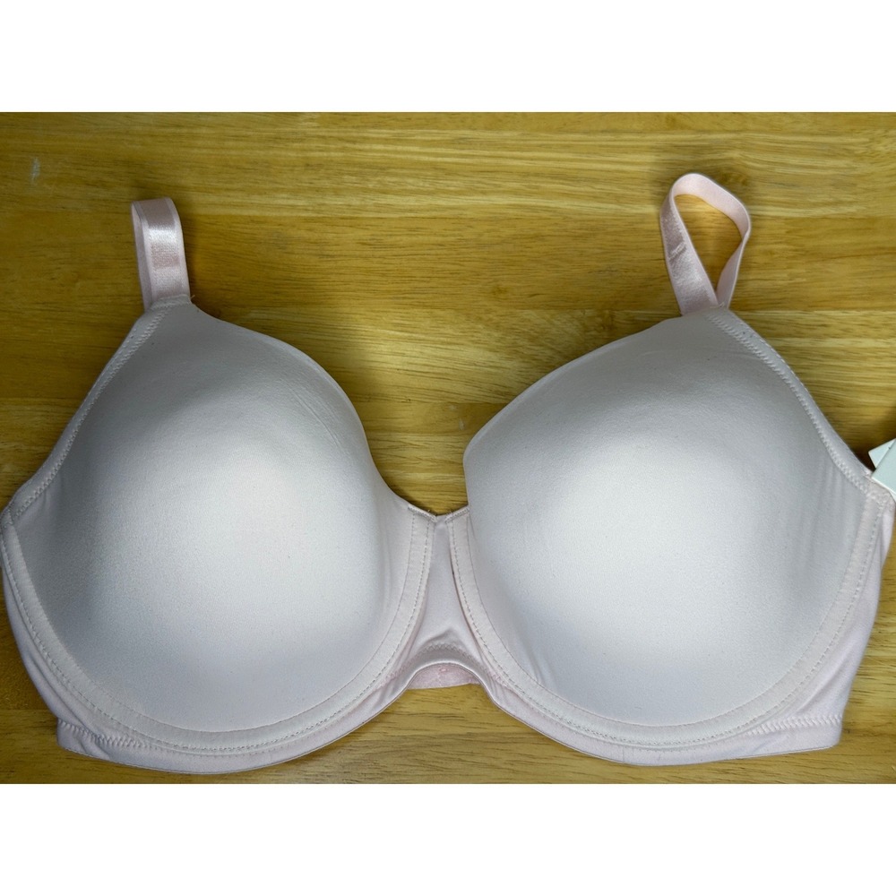 Dominique 3500 Pink Cloud Underwire Full Coverage Contour Bra 34DD New With Tags